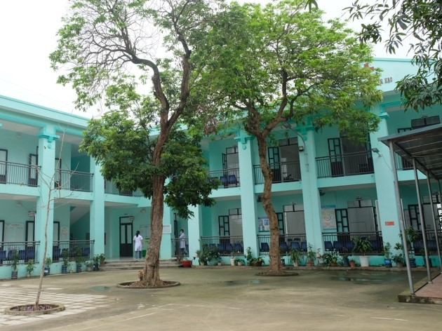 Trạm Y tế xã Liên Mạc (huyện Mê Linh) được cải tạo khang trang phục vụ nhu cầu khám, chữa bệnh của người dân