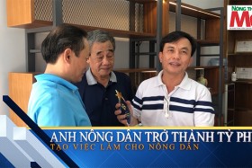 Tỷ phú tạo việc làm, thu nhập ổn định cho hàng trăm nông dân